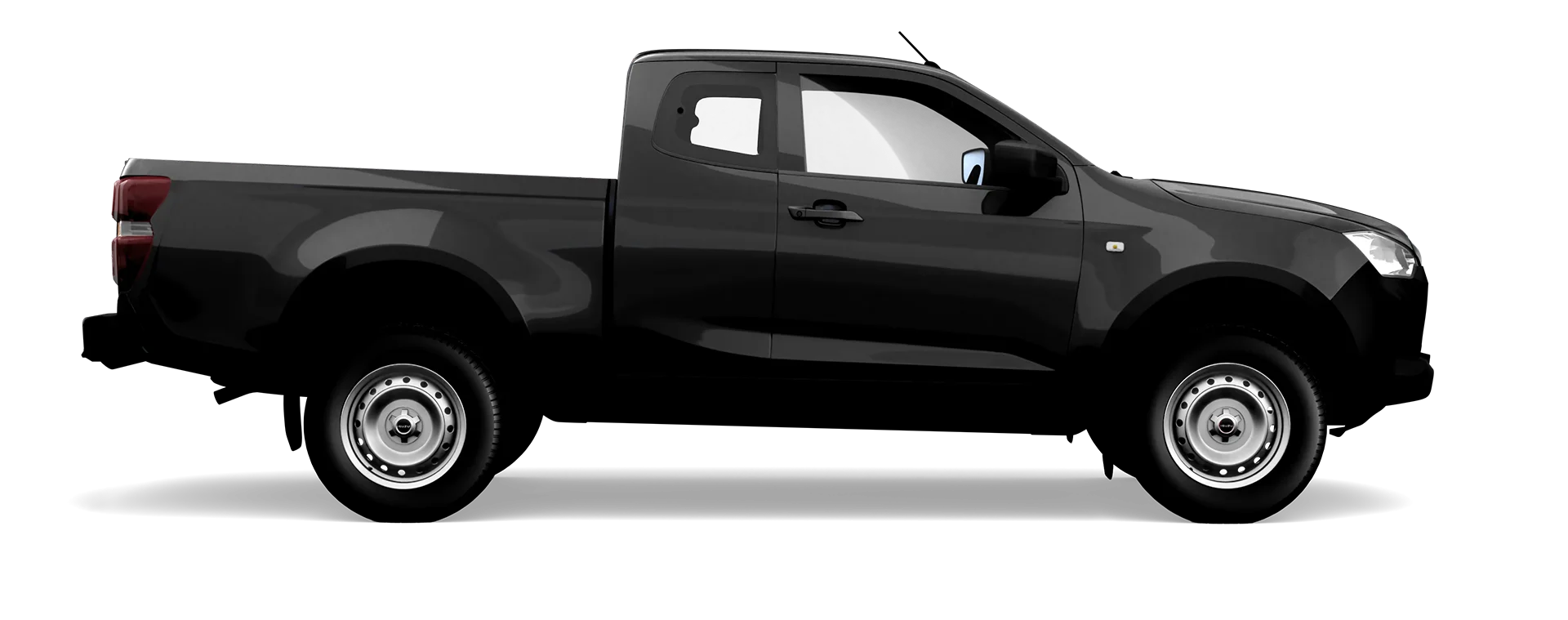 Fuzion Isuzu Onyx Black D-Max Extended Cab